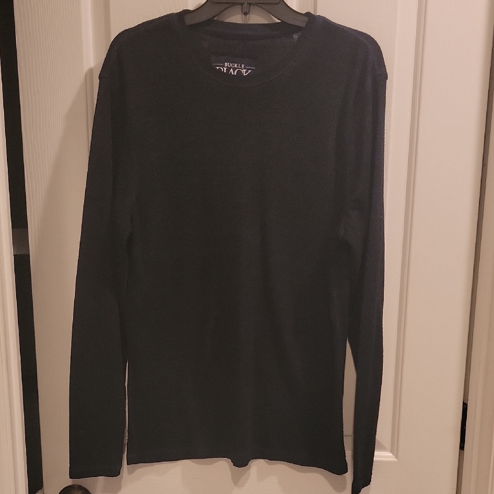 Buckle Black Standard Fit Long Sleeve